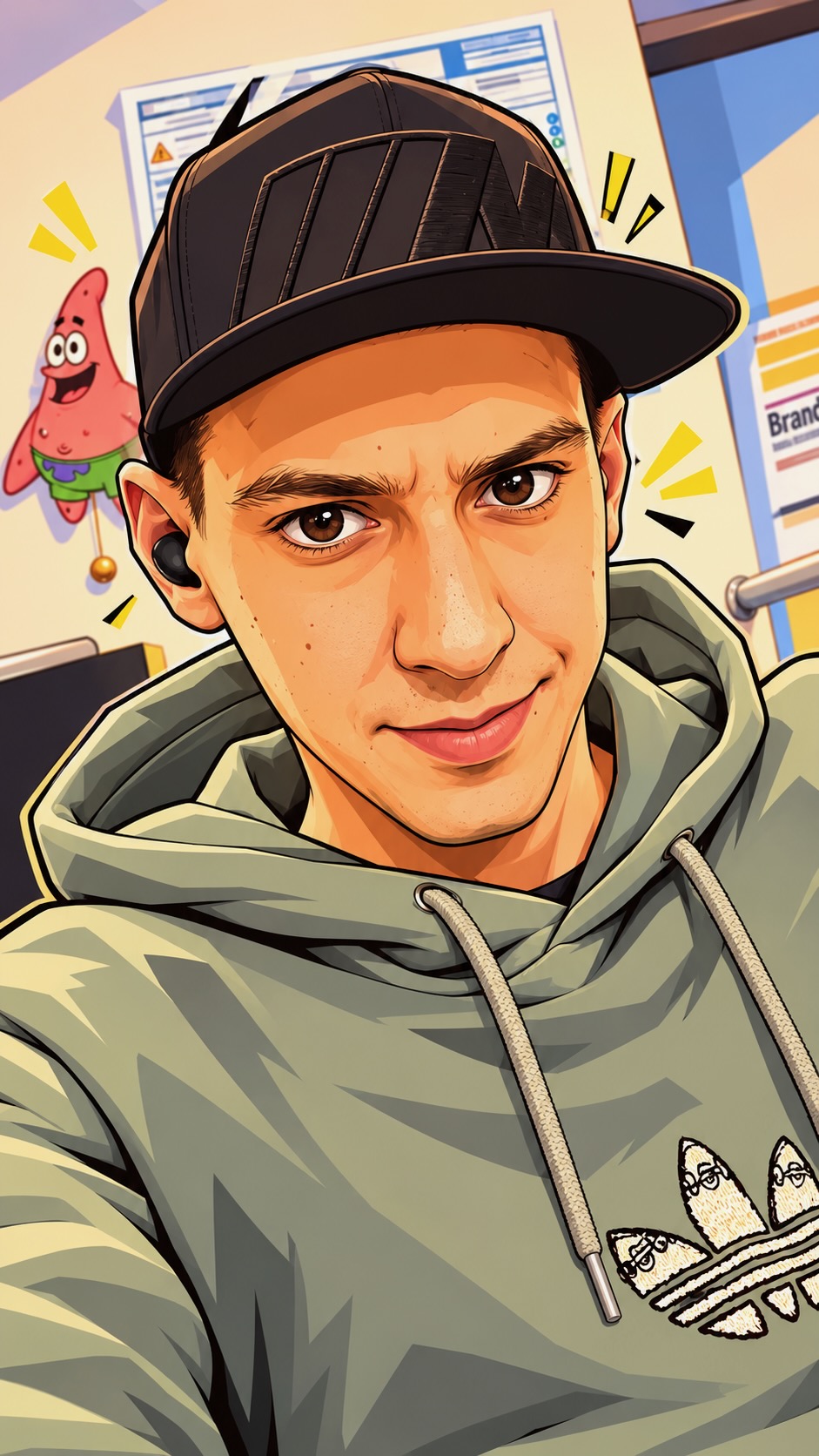 Porträtillustration von Daniel Safar. Anklicken, um den Lebenslauf zu öffnen.